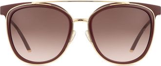 Ana Hickmann AH9248 D01 Womens Sunglasses Gold Size 55