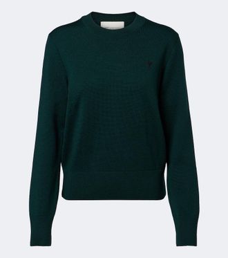 Ami Pullover Ami de Coeur in lana vergine