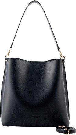 Seidenfelt Manufaktur Alunda Hobo Shoulder Bag Glossy Black