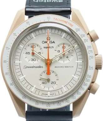 Omega Pre-owned Watches, male, Beige, Size: ONE SIZE Pre-owned Vintage Wristwatch