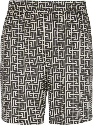 Balmain Casual Shorts, male, Multicolor, Size: M Casual Shorts