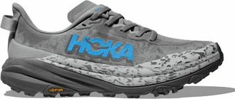 Hoka One One Womens Speedgoat 6 Sneaker In Stellar Grey / Asteroid