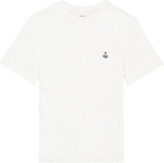 Isabel Marant White Embroidered Logo T-Shirt