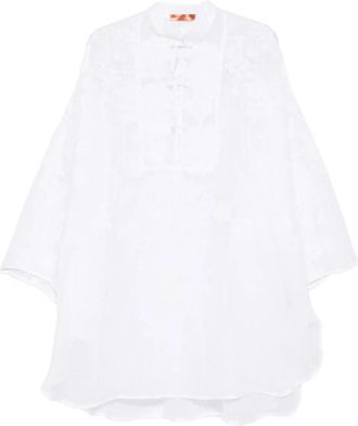 Ermanno Scervino Shirt Dress - Dames - Shirt Kleedjes - Wit - S - Kleedjes