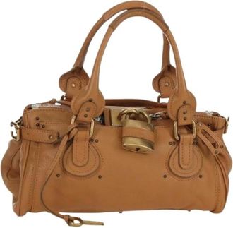 Chlo&eacute; Pre-owned Handbags, female, Brown, Size: ONE SIZE Pre-owned Hand Bag