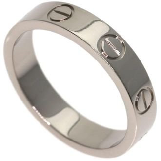 Cartier White Gold (18K) Band Ring (Pre-Owned)