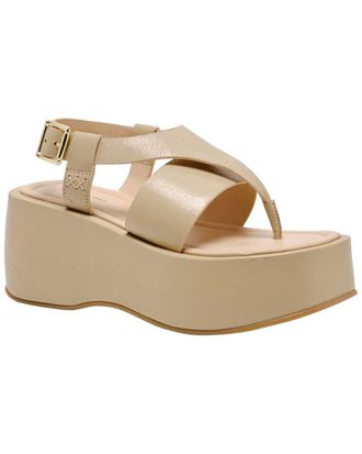 Free People Holt Leather Flatform Sandal