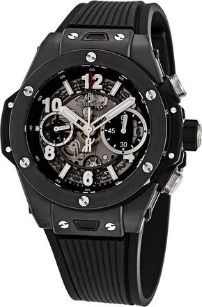 Hublot Big Bang Unico Black Magic Automatic Silver Dial Mens Watch 441.CI.1170.RX