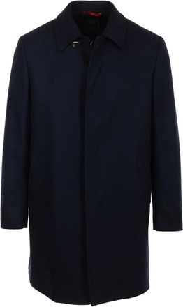 Fay Blauwe Winterjas - Heren - Mantel - Blauw - 2XL - Jassen