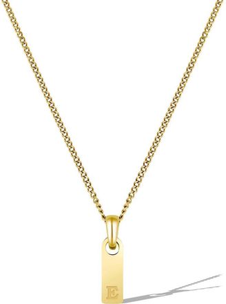 Vincero Mens Initial Pendant Necklace in Gold - E at Nordstrom