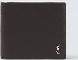 Saint Laurent Tiny Cassandre East/West leather wallet