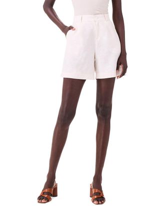 Nic+Zoe Nic+Zoe Rumba Linen-Blend Trouser Short