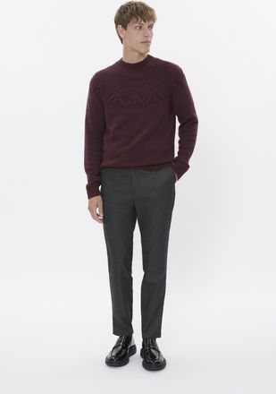 Matinique Casual broek MAliam Regular fit navy blue