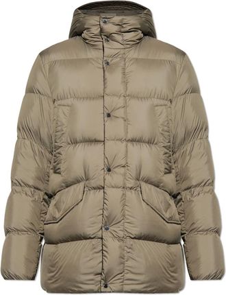Woolrich Jassen, Heren, Groen, M, Leer, Cloud Davis Parka