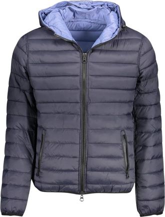 U.S.Polo Association Navy Omkeerbare Pufferjas - Heren - Winterjassen - Blauw - 2XL - Polyester - Jassen