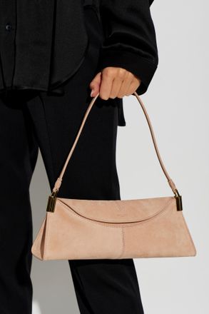 Balmain Suede Bag 64-83 Small, Womens, Pink