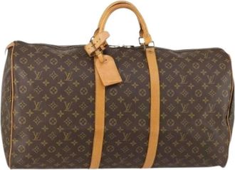 Louis Vuitton Pre-owned Vintage Weekendtas - Dames - Vintage Weekendtas - Bruin - ONE Size - Vintage