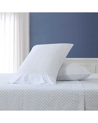 Nautica Breezy Bloom Cotton Percale Sheet Set