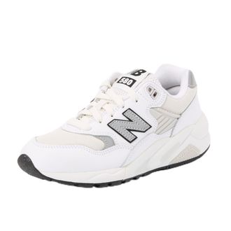 New Balance Mens 580 Sneaker, White, 8.5 UK