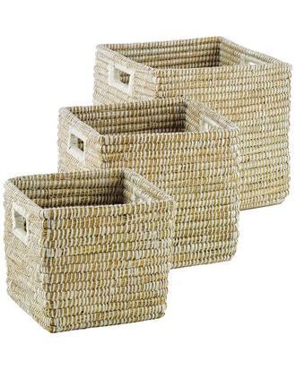 Napa Home & Garden Rivergrass Square Baskets