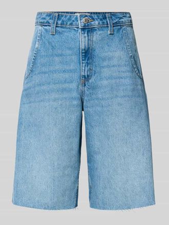 Topshop Straight Fit Shorts in Denim-Optik Modell Joa in Jeansblau, Gr&ouml;&szlig;e 34