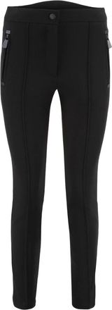Moncler Twill Broek - Dames - Ski broeken - Zwart - XS - Nylon - Fitness