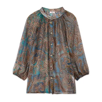 Oltre Mujer, Blusas y Camisas, Azul, Talla: XL
