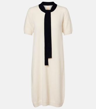 Jardin Des Orangers Wool and cashmere sweater dress