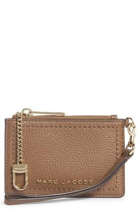 Marc Jacobs Groove Top Zip Wristlet in Cognac at Nordstrom Rack