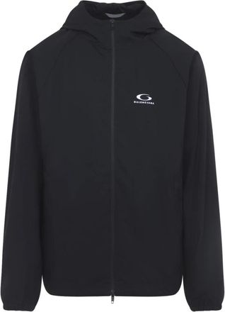 Balenciaga Technical Tracksuit Jacket - Heren - Zomerjassen - Zwart - L - Jassen