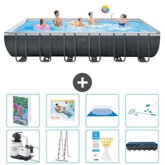 Intex Piscina Ultra Xtr Rectangular - 732x366x132 Cm - 9-piezas S618