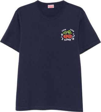 Kenzo Kenzo Loves Cherry-print Slim T-shirt