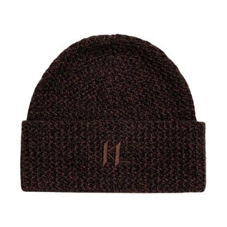 Karl Lagerfeld Heren, Accessoires, Bruin, Maat: ONE Size Wol