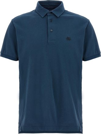 Etro Mens Pegaso Polo Shirt