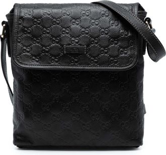 Gucci Pre-owned Womens Guccissima Crossbody - Black Leather - One Size