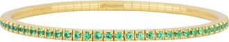 Bony Levy El Mar Emerald Stretch Bracelet in 18K Yellow Gold at Nordstrom, Size Medium