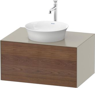 Duravit Duravit - Tulip Blanco, Mueble De Ba&ntilde;o Montado En La Pared, Ancho