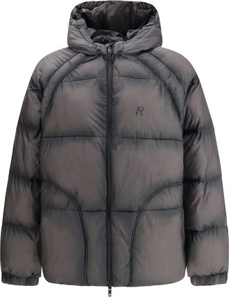 Represent Hooded Nylon Puffer Jacket