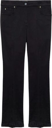 Elena Miro Klassieke Denim Jeans voor dagelijks gebruik - Dames - Flared Jeans - Zwart - 2XL - Denim - Jeans