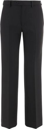 Darkpark Colin Pants - Dames - Straight fit broeken - Zwart - L - Wol - Broeken
