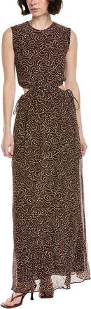 Rag & Bone Brianna Silk-Blend Maxi Dress