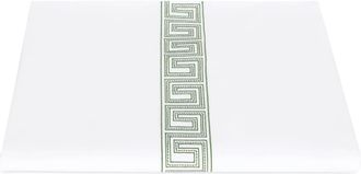 Matouk Ophelia 520 Thread Count Duvet Cover in Clover at Nordstrom, Size King