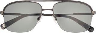Ted Baker 58mm Polarized Navigator Sunglasses in Dark Gunmetal at Nordstrom Rack