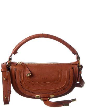 Chlo&eacute; Marcie Mini Leather Shoulder Bag
