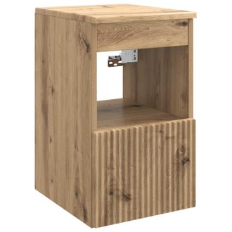 vidaXL Mueble De Cuarto De Ba&ntilde;o Roble Artisan 30 X 44,5 X 50 Cm Vidaxl
