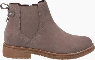 Hush Puppies Womens Hush Puppies MADDY Womens Suede Ankle Boots Grey - Size: 3
