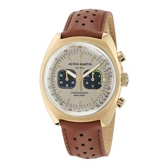 Aston Martin Accessoires, Heren, Bruin, ONE Size, Leer, TS2 Chronograph