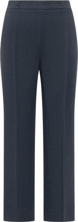 Etro Blue Bootcut Flat Front Pants