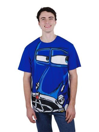Disney Cars Cosplay Short Sleeve T-Shirt in Doc Hudson Dark Blue at Nordstrom, Size X-Small