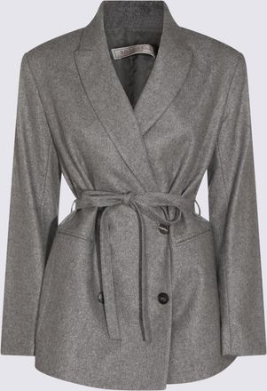 Antonelli Grey Wool Ferrari Blazer